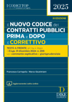 Il Nuovo Codice dei Contratti Pubblici Prima e Dopo il Correttivo 2025